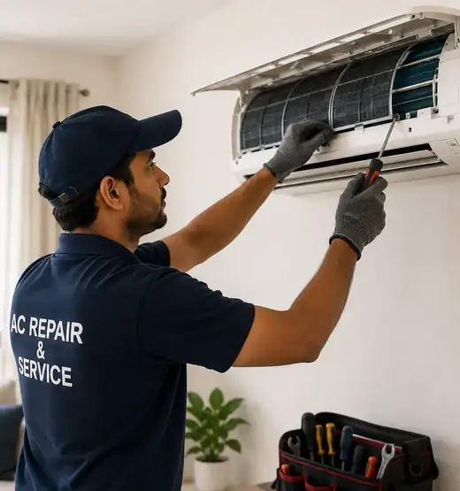 An Intifix technician at work